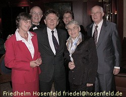 Roman Polanski mit den Kindern von Wilm Hosenfeld